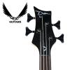 Dean Edge 09 Mahogany Electric Bass with Cable, Strap, 12 Pick Sampler Pack &amp; Stand!