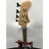 Fernandes Retrospect 4 X Bass Guitar - Candy Apple Red #4 small image