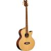 Ortega Guitars D2-5 Deep Series Two 5-String Acoustic Bass with Solid Cedar Top, Rosewood Body, Satin Finish #1 small image