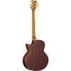 Ortega Guitars D2-5 Deep Series Two 5-String Acoustic Bass with Solid Cedar Top, Rosewood Body, Satin Finish #2 small image