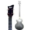 Hofner Igntion Club LTD Electric Bass Guitar Silver Sparkle #4 small image
