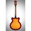 Hofner HOF HCT-VTH-SB-O Very Thin Contemporary Guitar, Sunburst #7 small image