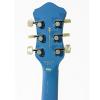 Hofner Verythin Limited Edition Contemporary Series Powder Blue 6-String Electric Guitar w/ Bigsby #6 small image