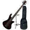 Schecter 2502 Stiletto Extreme 5 BCH Electric Bass w/ Gig Bag and Stand #1 small image