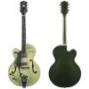 Gretsch G6118TLH Anniversary w/ Bigsby Left-Handed - Two Tone Smoke Green #1 small image