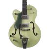 Gretsch G6118TLH Anniversary w/ Bigsby Left-Handed - Two Tone Smoke Green #7 small image