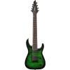 Jackson SLATFXQMG 3-8, 8-String Electric Guitar - Transparent Green