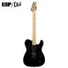 ESP LTD TE-212M-BLK Maple Electric Guitar with 10 Feet Cable, Strap, Stand, Tuner, ChromaCast Pick Sampler and ChromaCast Gig Bag