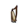 Brand New Handmade 9 String Celtic Wooden Knee Harp with a Rosewood Finish #1 small image