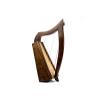 Brand New Handmade 9 String Celtic Wooden Knee Harp with a Rosewood Finish