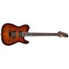 ESP LTD TE-401FM Dark Brown Sunburst Solid-Body Electric With Gig Bag and guitarVault Accessory Pack
