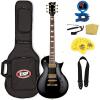 ESP LTD EC-256 Black With ESP Gig Bag and Guitar Vault Accessory Pack (LEC256BLK) #1 small image