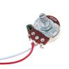 Kmise Electric Guitar Wiring Harness Prewired Kit 3 Way Toggle Switch 1 Volume 1 Tone 500K Pots 1 Set