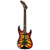 ESP LGL200SBT-KIT-1 George Lynch Signature Sunburst Tiger Electric Guitar, Sunburst Tiger Graphic #4 small image