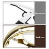 Guitar Capo Shark Zinc Alloy Spring Capo for Acoustic and Electric Guitar with Good Hand Feeling (Gold)