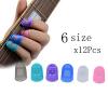 12Pcs Fingertip Protector Fingerstall Silicone Guitar String Finger Guard Left Hand Against the Press Sore Finger Ballad Guitar,MusicOne(Each Size 2 Pcs) #1 small image