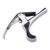 ROCKET PJ-4A Guitar Capo Design For Guitar Bass Banjo Mandolin - Made of Ultralight Zinc Alloy For 6 or 12 String Instruments (silver) #4 small image