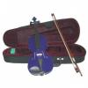 Merano MV300PR 1/16 Size Purple Violin with Case and Bow+Extra Set of String, Extra Bridge, Rosin