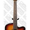 Oscar Schmidt 12 String A/E Guitar &amp; Kaces HD Padded Gig Bag, Sunburst,OD312CETS #4 small image