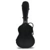 Crossrock CRF1000CBKL Fiberglass Classical Guitar Case Hardshell- Backpack Style for 4/4 Full Size in Black Leather #2 small image