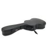 Crossrock CRF1000CBKL Fiberglass Classical Guitar Case Hardshell- Backpack Style for 4/4 Full Size in Black Leather #3 small image