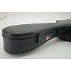 Crossrock CRF1000CBKL Fiberglass Classical Guitar Case Hardshell- Backpack Style for 4/4 Full Size in Black Leather #6 small image