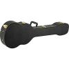 Musician's Gear Electric Bass Case Violin Shaped Black #4 small image