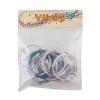 Yibuy Multicolour Steel Wire and Nylon 1-21 Strings for Chinese Guzheng Instruments Parts Pack of 21