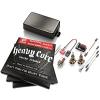 EMG 85 Brushed Black Chrome Active Humbucker Pickup Bundle with 3 sets Dunlop Heavy Core Guitar Strings, 12-54 #1 small image