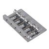 Yibuy 92mm x 53.5mm Chrome Durable 17mm String Space Square Shape 5 String Bass Bridge #3 small image