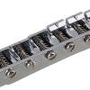 Yibuy Chrome 15mm Height 6 String Rosewood Archtop Jazz Guitar Tunomatic Bridge Guitar Parts #4 small image