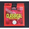 12 Sets A108-N Clear Nylon Silver-Plated Copper Alloy Wound Classical Guitar Strings