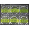 12 Sets A108-N Clear Nylon Silver-Plated Copper Alloy Wound Classical Guitar Strings #4 small image