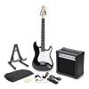 RockJam Full Size Electric Guitar SuperKit with 20 Watt Amp, Guitar Stand, Case, Tuner, and Accessories
