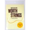 Worth Premium Package Tenor 26'' Ukulele String Brown Color with #4 LowG