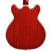 Guild Starfire V w/ GVT CHR Semi-Hollow Body Electric Guitar, Cherry Red, with Guild Hard Case, ChromaCast Electric Strings, Cable, Strap, Picks, Stand and Polish Cloth #3 small image