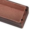 Yibuy Rosewood Sealed Pickup Cover Sets N/B for 4 String Guitar Bass Set of 2