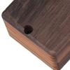 Yibuy Rosewood Sealed Pickup Cover Sets N/B for 4 String Guitar Bass Set of 2 #5 small image