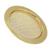 Yibuy Gold Alloy Screened Sound Hole Cover 6cm Dia for Resonator Dobro Guitar #1 small image