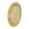 Yibuy Gold Alloy Screened Sound Hole Cover 6cm Dia for Resonator Dobro Guitar #3 small image