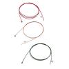 Yibuy Fashion Rainbow Colorful Acoustic Guitar Strings CA60C-XL Sounds Great Set of 6 #3 small image