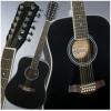 Carlo Robelli W4102 12B 12 String Acoustic Guitar (Black) #1 small image