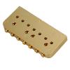 Yibuy 83x40x12mm Golden 7 String Fixed Electric Guitar Bridge &amp; Wrench &amp; Screws #3 small image