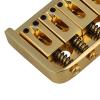 Yibuy 83x40x12mm Golden 7 String Fixed Electric Guitar Bridge &amp; Wrench &amp; Screws