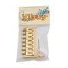 Yibuy 83x40x12mm Golden 7 String Fixed Electric Guitar Bridge &amp; Wrench &amp; Screws #6 small image