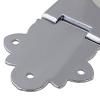 Yibuy Chrome Tailpiece Bridge for 6 String Jazz Archtop Guitar Set of 10 #5 small image