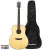 Breedlove Discovery Dreadnought Acoustic Guitar with ChromaCast 12 Pick Sampler and Breedlove Gig Bag #1 small image