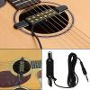 Blueseason New 12 Hole Sound Guitar Pickup Acoustic / Electric Transducer, support dropship, Black #6 small image