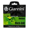 Giannini GENWBG MPB Brazilian Jazz Classical Guitar Phosphor Bronze/Black Nylon with Ball End Strings #1 small image