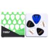 Precision Music Assorted Guitar Picks/Plectrums with Free Guitar Pick Holder: The Pack of 6 Medium Guitar Picks and 6 Heavy Guitar Picks ~ Musicians Love These! (Colors may vary) #2 small image